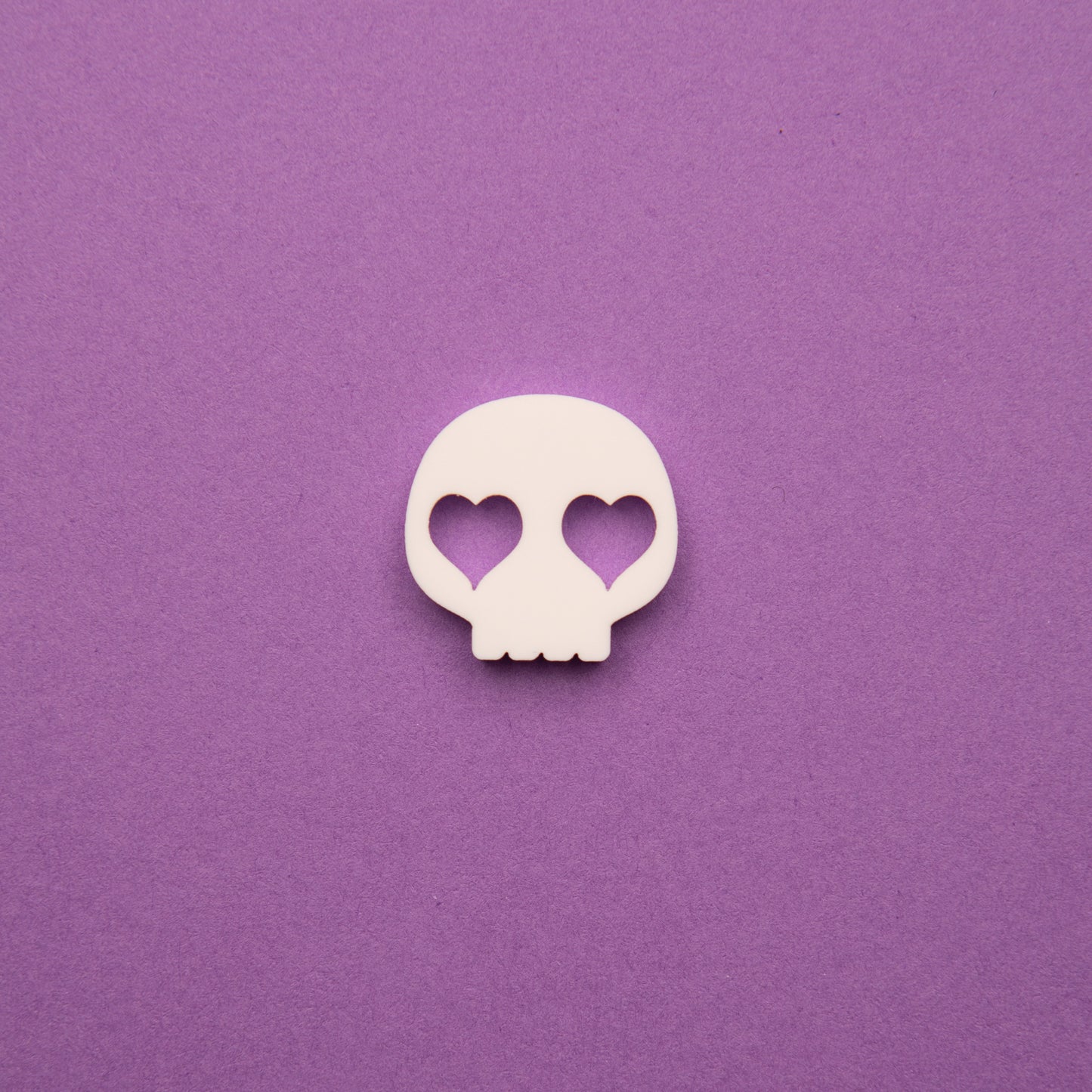 Kawaii Skull Button