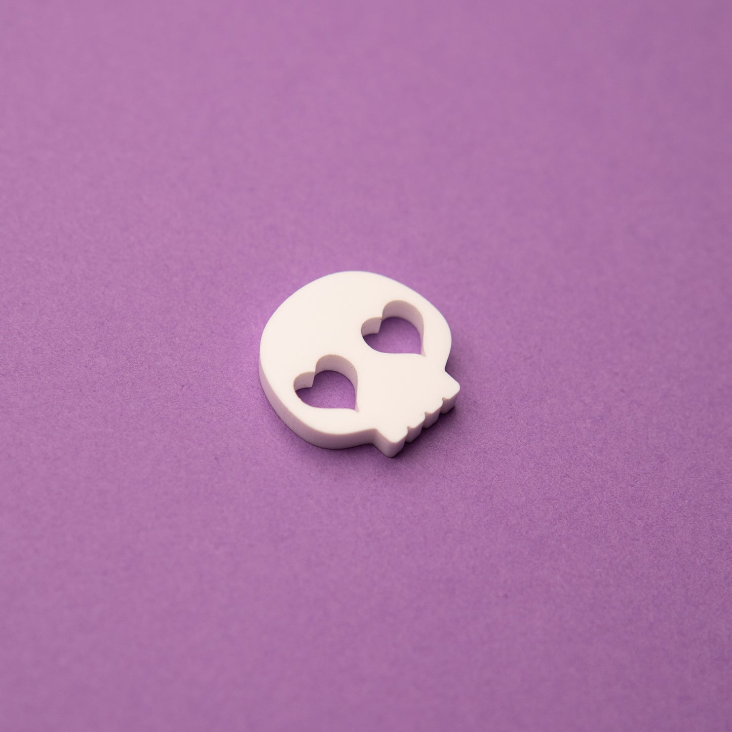 Kawaii Skull Button