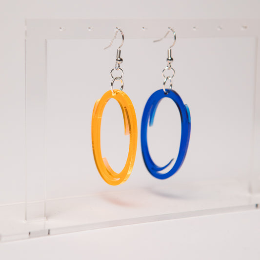 "Portal" Dangle Earrings (Made to Order)