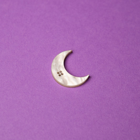 Crescent Moon Button