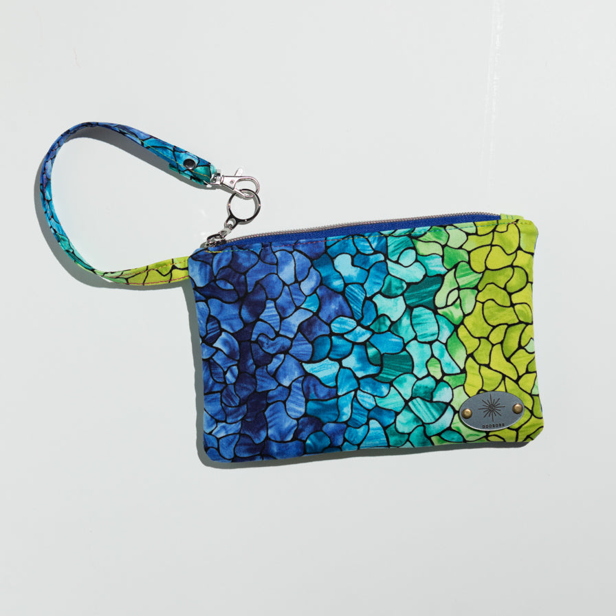 Custom "Clip & Zip" wristlet bag (Made to Order)