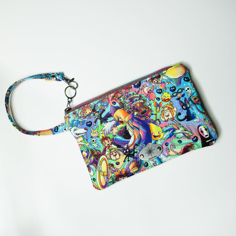 Custom "Clip & Zip" wristlet bag (Made to Order)