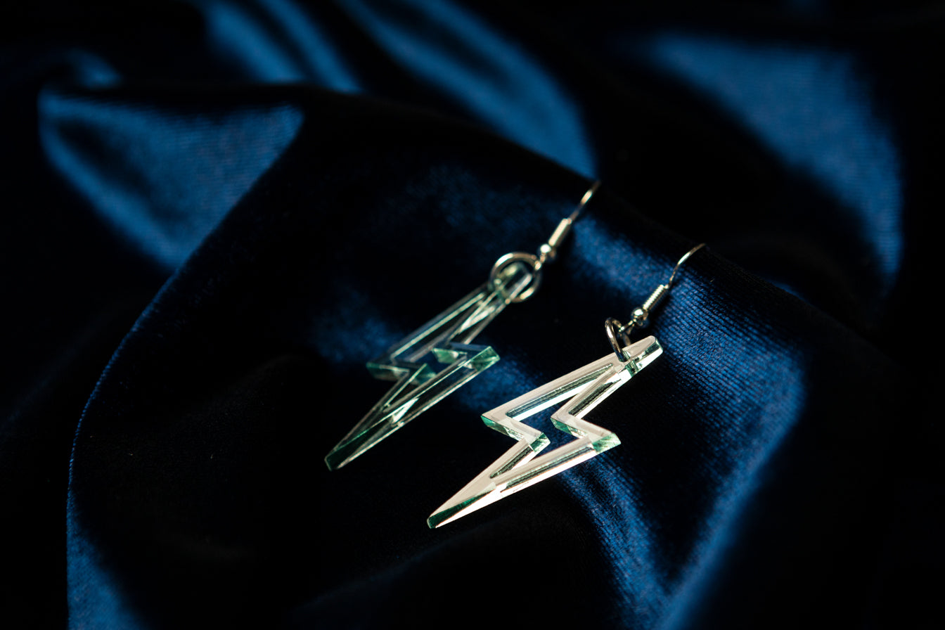 Lightning Bolt Earrings (Made to Order)