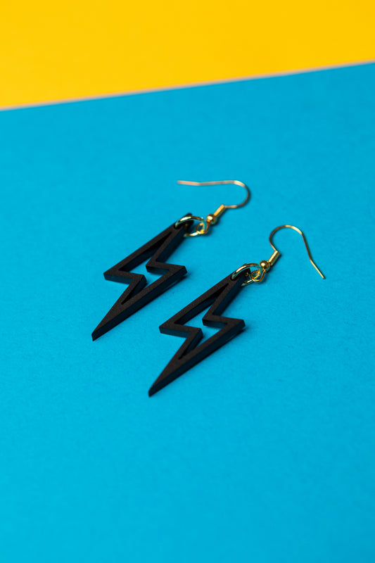 Lightning Bolt Earrings (Made to Order)