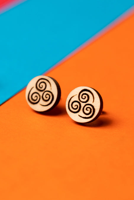 Elemental Stud Earrings (Made to Order)