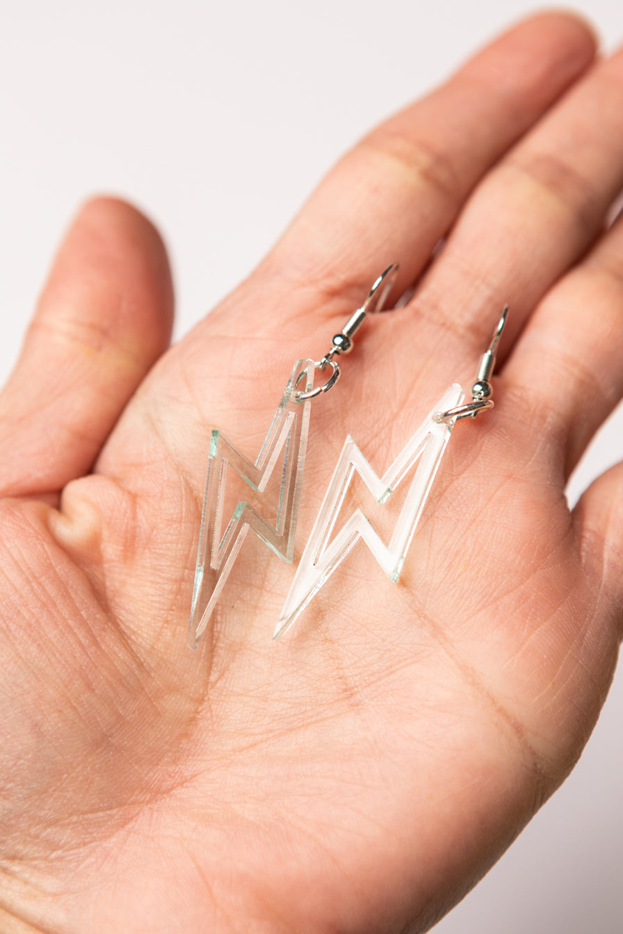 Lightning Bolt Earrings (Made to Order)